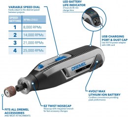 DREMEL Single Speed Rotary Tool Kit3